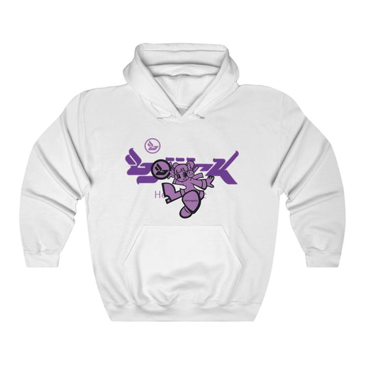 Bjork Homogenic Fly Girl Hoodie (Purple)