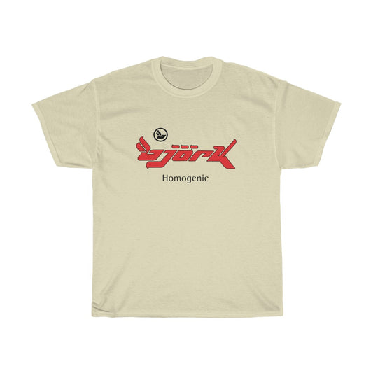 Bjork Homogenic Black & Red Logo T-shirt