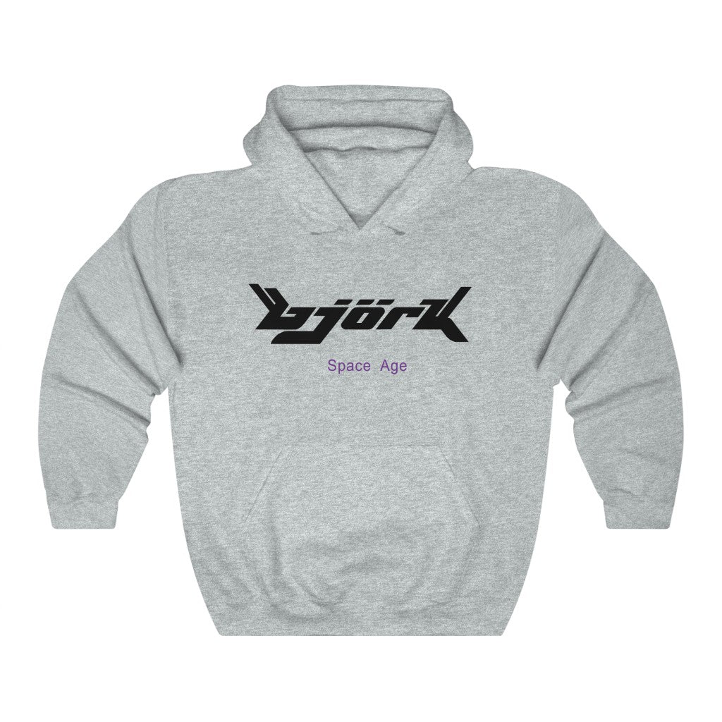 Bjork Space Age Logo Hoodie