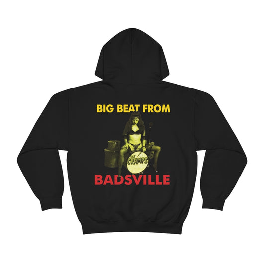 The Cramps Big Beat From Badsville Vintage Vibe Hoodie