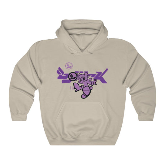 Bjork Homogenic Fly Girl Hoodie (Purple)