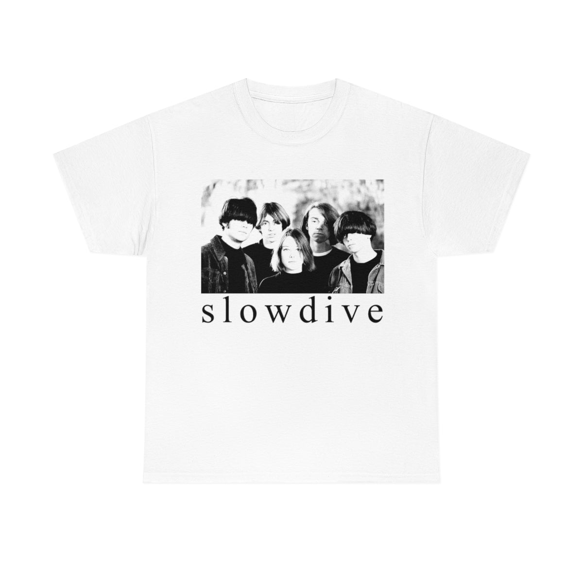 Slowdive White T-shirt