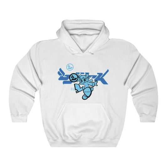 Bjork Homogenic Fly Girl Hoodie (Blue)