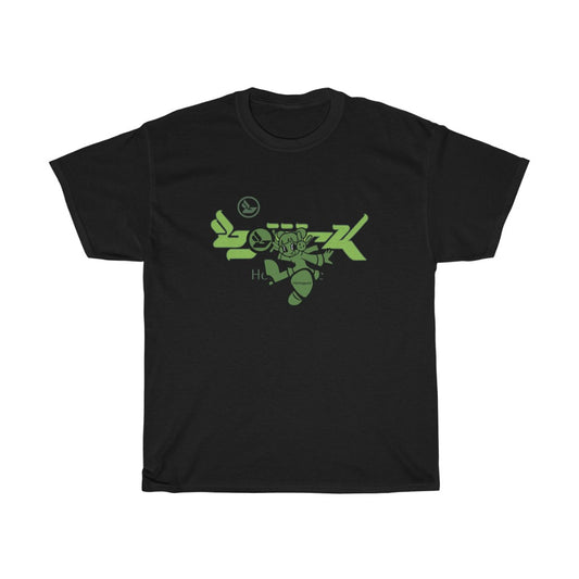 Bjork Homogenic Fly Girl Green Logo T-shirt