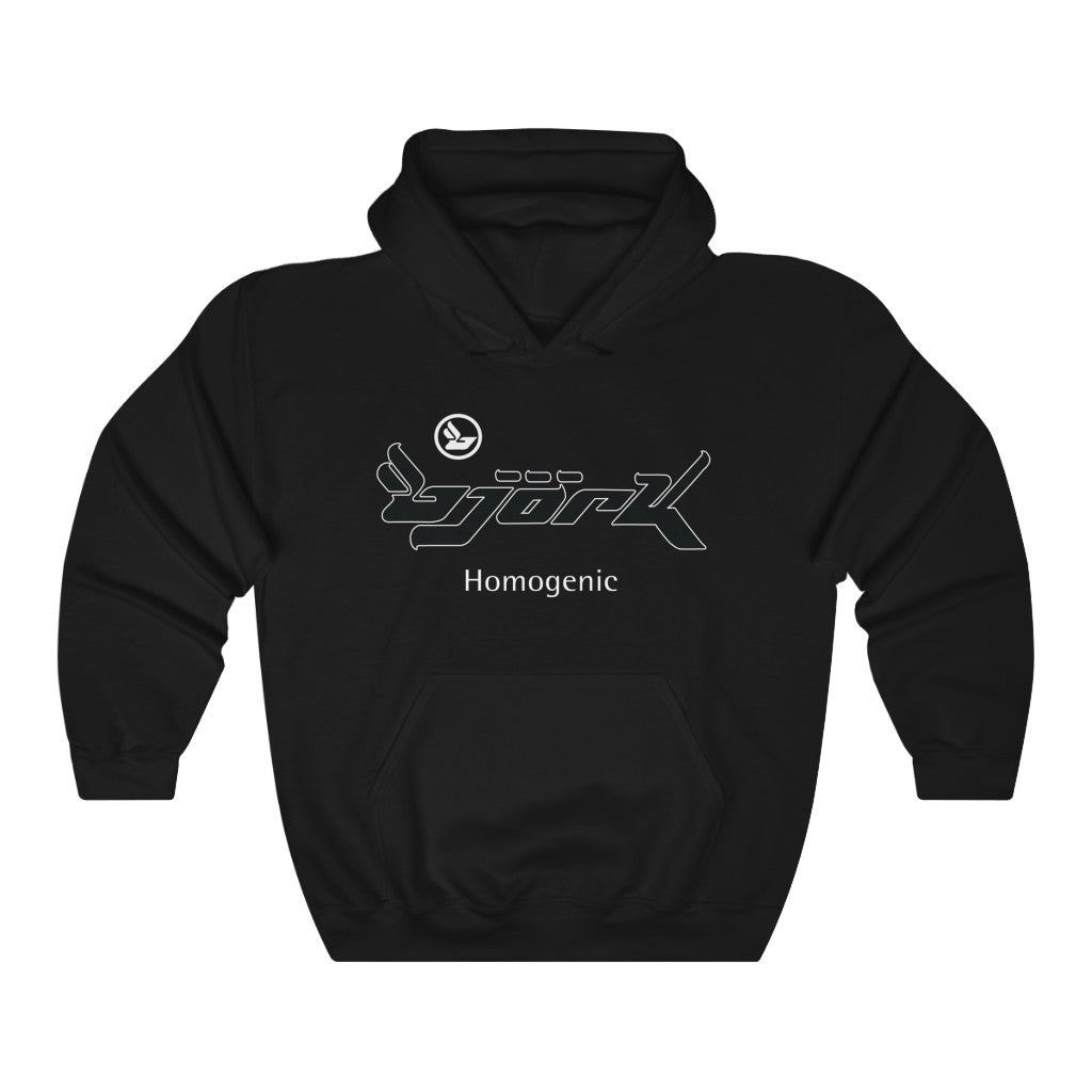 Bjork Homogenic Black Logo Hoodie