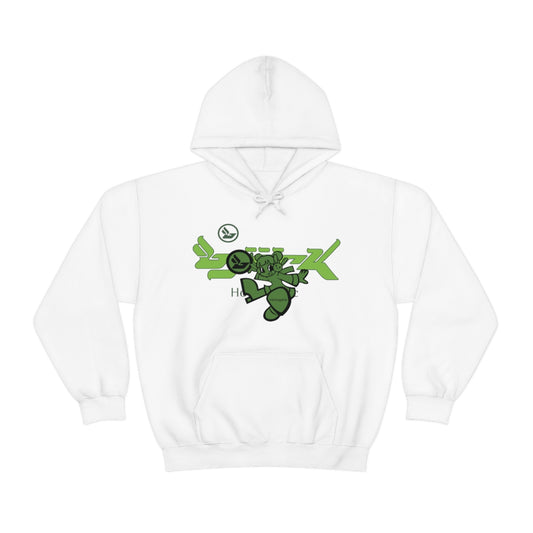 Bjork Homogenic Fly Girl Hoodie (Green)