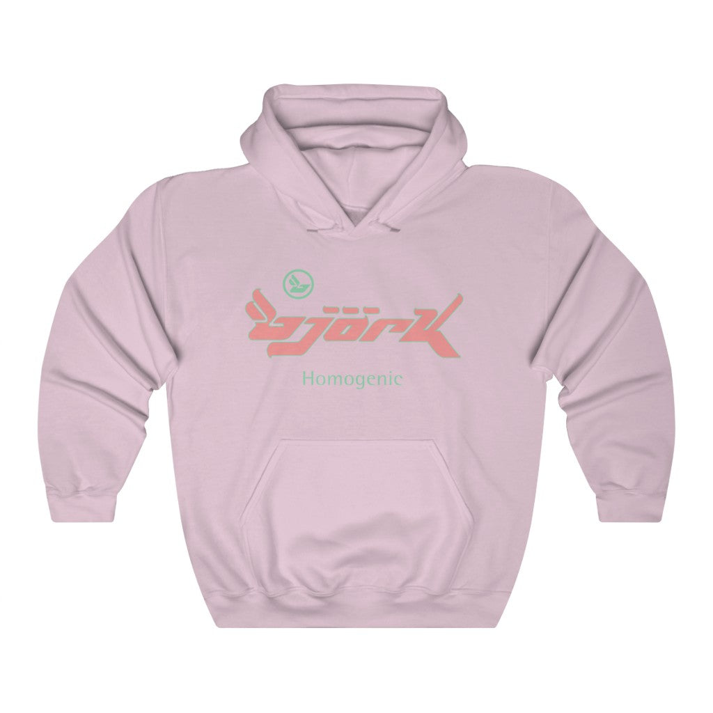 Bjork Homogenic Peach Logo Hoodie