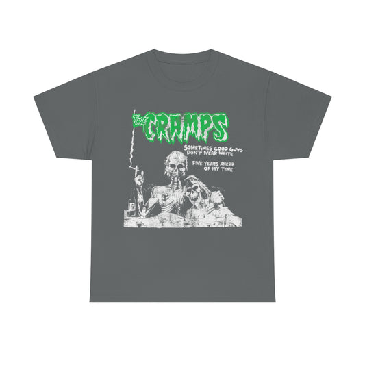 The Cramps Sometimes Good Guys Don't Wear White Vintage Vibe T-shirt